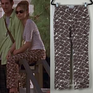 Pants & Jumpsuits | Extremely Rare Designer Giraffe Print Pants